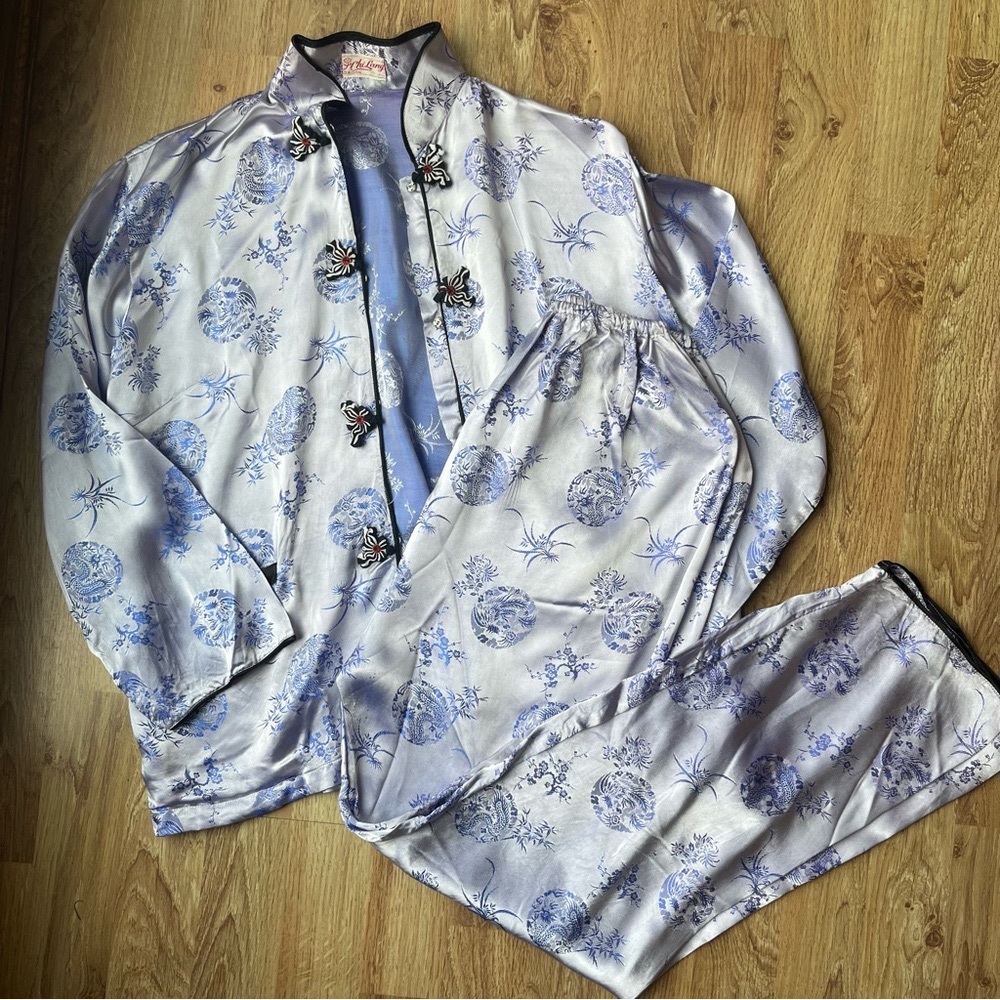Japanese Kimono Set Purple Small